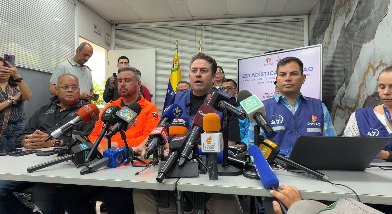 Alcalde de Chacao ofreció balance post doblete sísmico